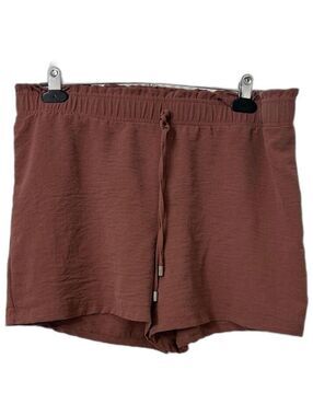retrology Women's Brown Shorts-LG